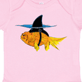 thumbnail image 4 of Inktastic Funny Goldfish with Shark Fin Boys or Girls Baby Bodysuit, 4 of 5