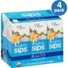 Plum Organics Mighty Sips Vanillalicious Nutritional Milkshake, 8.25 fl oz, 6 count (Pack of 4)