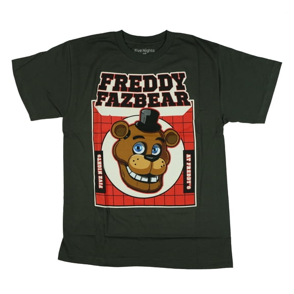 Five Nights At Freddy's T-Shirts Boys' Fazbear Grid Design Graphic Tee