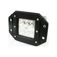 thumbnail image 3 of LED Spot Light High-Powered Flush Mountable 18W 6-LED White LEDs in Black Shell, 3 of 4