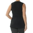 thumbnail image 2 of RACHEL ROY Womens Black Cross Front Sleeveless Keyhole Top  Size: L, 2 of 2