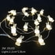 thumbnail image 3 of Conejito de Pascua Zanahoria Cadena de luz LED 2 m 20 luces Lámpara de hadas Alambre de cobre para el hogar Festival de Año Nuevo Decoración de fiesta Regalos Suministros para rega, 3 of 5