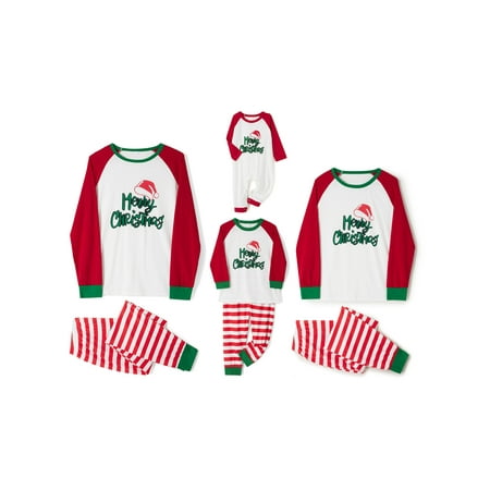 

Gwiyeopda Family Matching Christmas Pajamas Set Holiday Sleepwear Xmas PJS Set for Couples and Kids