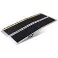 thumbnail image 4 of Anvazise Folding Wheelchair Ramp,5ft Portable Aluminum Alloy Handicap Ramp,Non-slip Seamless Hinge Ramp,Barrier Free Mobility Aid,Capable of Supporting up to 600 PoundsBlack, 4 of 8