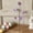 Purple, variant on Easter Egg Daisy Sprigs, Artificial Flower Picks with Pastel Eggs for Easter Spring Home Decor