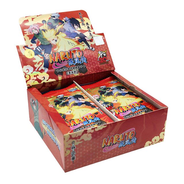 KAYOU-Tarjeta Naruto Rare CR NR SV, tarjeta de colección de regalo para niños, Minato, Kakashi, Deidara, Sasori, Hidan Fivean unisex