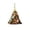 #3, variant on QuanTara 3.15" Book Stack Christmas Ornament, Vintage Book Tree Hanging Pendant with Gold Ribbon, Flat Shatterproof Holiday Decoration for Car Rearview Mirror, Xmas Tree & Home Decor