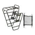 thumbnail image 3 of Vsenkes Bike Front Cargo Rack Aluminum Front Pannier Rack for Touring Mountain Bikes With Net Bag, 3 of 9