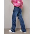thumbnail image 4 of aPAY Women's Jeans Long Denim High Waisted Pants Y2k Vintage Star Embroidery Design Regular Size, 4 of 4