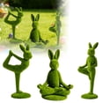 thumbnail image 1 of Easter Rabbit Resin Craft Ornament Colorful Egg For Home & Garden Festive Atmosphere Enhancement, 1 of 6