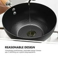thumbnail image 2 of Shisuyan Small Wok Non-stick Wok Household Frying Pan Kitchenware Chinese Style Wok, 2 of 9