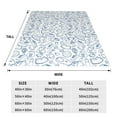 thumbnail image 3 of Pofeuu Fitness Guru Print Ultra-Soft Micro Fleece Blanket,for Bed Or Sofa,All Season Throw Blankets Flannel Blanket-60"x50", 3 of 7