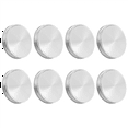 thumbnail image 3 of 8 Pcs Stainless Steel Jar Lids 86Mm Sealed Leak Proof Cover With Silicone Seals Storage Solid Caps Wide Mouth Lid, 3 of 10