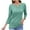 Green, variant on tklpehg Womens Dressy Tops Lightweight Long Sleeve Tops Tunic Tops V-Neck Classic Solid Color Casual Loose Going Out Tops Blouses (Green,M)