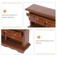 thumbnail image 2 of Mueble de TV de madera, mesilla de noche decorativa, modelo de mueble de madera, decoración de mini casa, 2 of 7