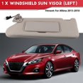 thumbnail image 4 of Beige Sun Visor for 2013-2018 with Vanity Mirror 96401-3TA2A Left Driver Side, 4 of 5