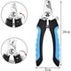 thumbnail image 3 of Cortauñas para perros, gatos y animales pequeños, tijeras para cuidado de uñas para perros y gatos grandes y medianos, cortauñas profesional con seguridad, 3 of 5
