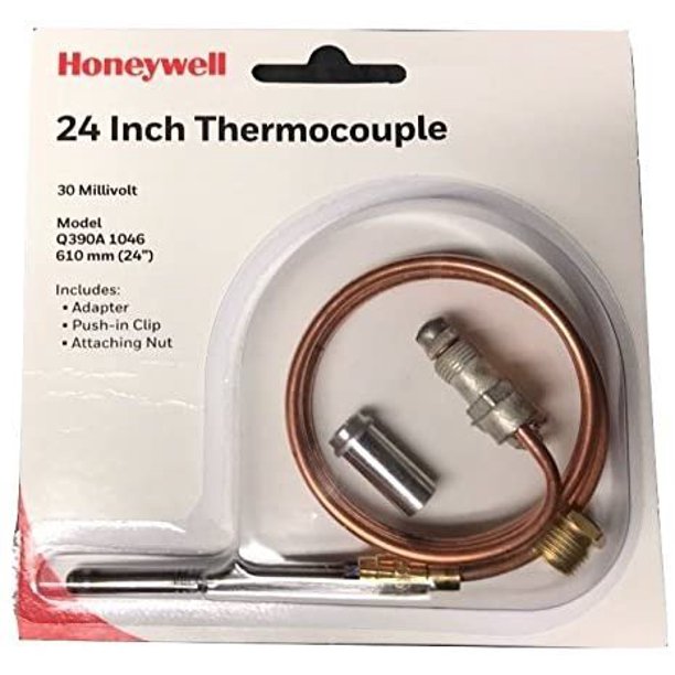 THERMOCOUPLE 24 INCH HONEYWELL REPLACEMENT FOR BOILERS, FURNACES, WATER