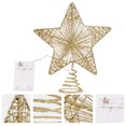 thumbnail image 3 of 1Pc Exquisite Star Hanging Decor Pentagram Pendant Shiny Christmas Tree Ornament, 3 of 9