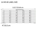 thumbnail image 2 of LV Horizontal Sideways Fuse Box Circuit Breaker Panel Directory Labels/Decals/Stickers for All Electrical Panel/Load Centers (Horizontal 40 Circuits 2 Pcs), 2 of 4