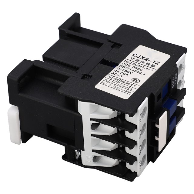 Contactor de CA de montaje en riel, contactor de CA de 220 V, contactor de bajo voltaje 3P, contactor PAC optimizado para la excelencia