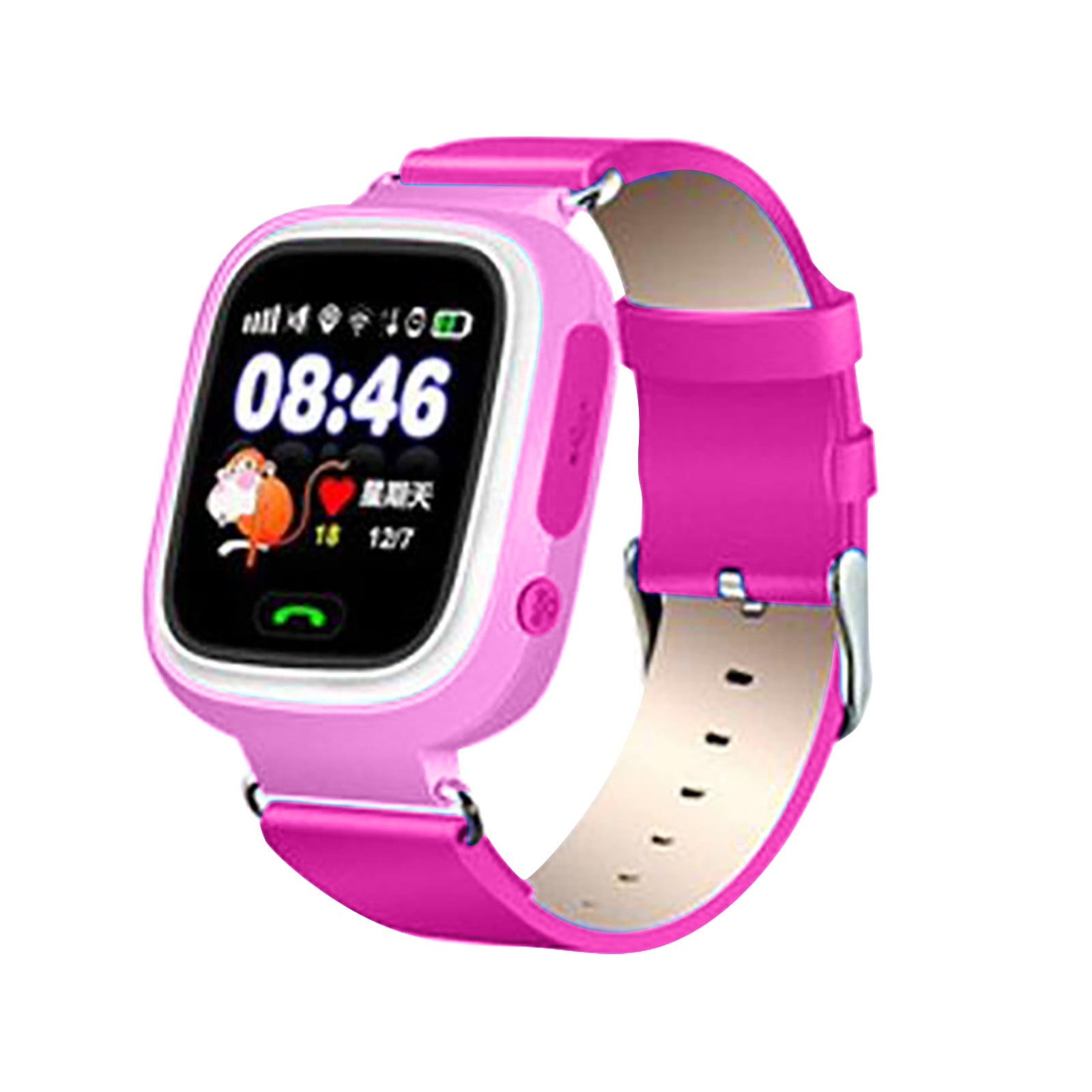 Q90 Kids Smart Watch GPS WIFI Watch Card Clock Call Location - Walmart.com
