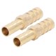 thumbnail image 4 of 2 Pcs Barbed Fitting Splicer Brass Hose Barb Reducer Hex Reducing Barbed Connector 10mm(3/8in) to 8mm(5/16in), 4 of 5