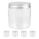 thumbnail image 3 of 5 frascos de plástico vacíos para cosméticos, estuches de 200 ml, mini frascos de plástico transparente con tapas para facilitar el llenado y la limpieza., 3 of 6