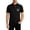 Black, variant on Men's Polo Shirts Short Sleeve Festival Stylish Print Casual Summer Top