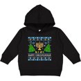 thumbnail image 2 of Inktastic Happy Chrismukkah Sweater Style with Menorah and Trees Toddler Hoodie, 2 of 4