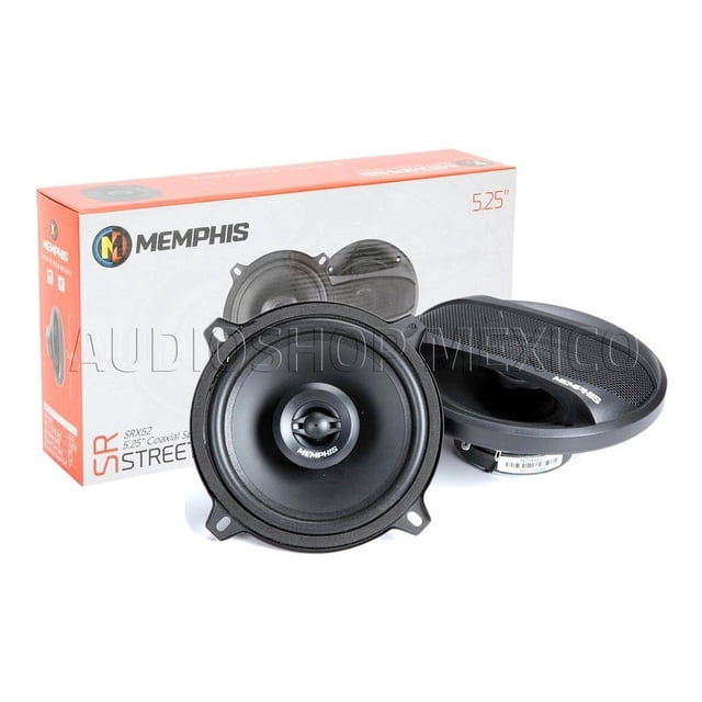 Bocinas Coaxiales Memphis SRX52 100 Watts 5.25 Pulgadas 4 Ohms 2 Vías Memphis Audio SRX52