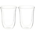 thumbnail image 2 of De'Longhi Double Walled Thermo Latte Glasses, 330 ml, Set of 2, 2 of 3