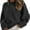 Black, variant on Luniro Chunky Sweaters for Women Oversized Knit Fall Pullover Sweater Tops Trendy Fashion Clothing