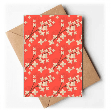 Japan Black Branch Sakura Greeting Cards You are Invited Invitations