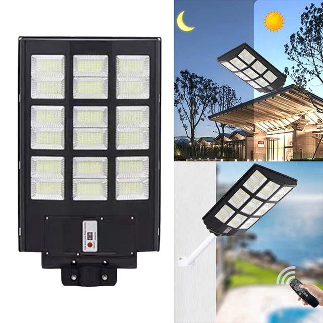 Estacionamiento Luces Inundación Seguridad Solar 3500 W para Jardín