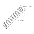 thumbnail image 2 of FUTUREORYY 15Ud Resortes En Espiral Para Accesorios Resistentes Y Fáciles De Limpiar, 2 of 8