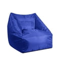 thumbnail image 2 of Urban Shop Structured Bean Chair, Royal, 2 of 6