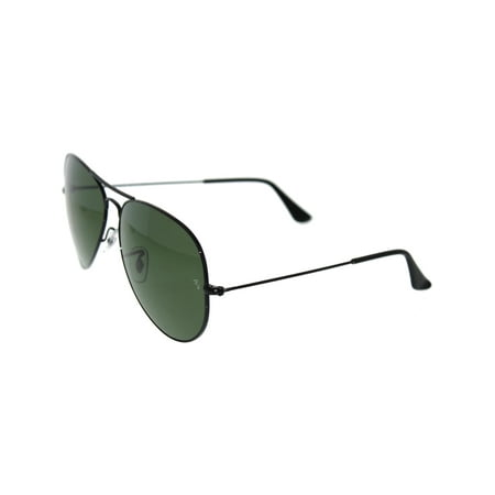 UPC 805289115700 product image for Ray-Ban Men s Polarized Aviator RB3025-002/58-62 Black Sunglasses | upcitemdb.com