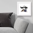 thumbnail image 2 of Gallery Pops Kung Fu Panda 4 - Po & Zhen Group Art Wall Art, White Framed Version, 12" x 12", 2 of 5