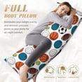 thumbnail image 7 of Fuzoiu Color Balls Print Body Pillowcase 20x54 in,Long Pillow Case, Microfiber Body Pillow Cover, Soft and Breathable Pillowcase, 7 of 7