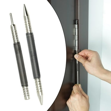 s Nail Set and Remover Punch Set, Heavy Duty, Small Spring Nail Set, Punch Nail Hammerless Door Pin Removal Tool