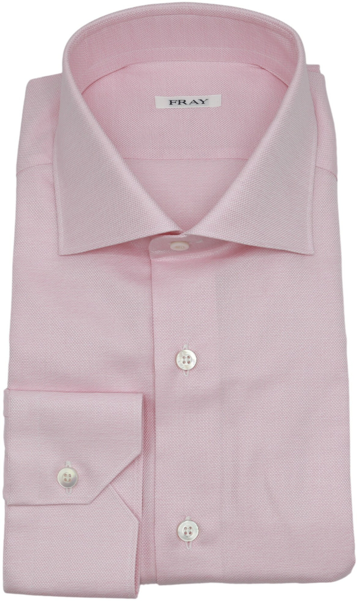 Fray Men's Pink Daniel Dress Shirt 