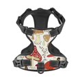 thumbnail image 4 of Lsque Cartoon Mushrooms Dog Harness, No-Pull Pet Harness with 2 Leash Clips, Adjustable Soft Padded Dog Vest with Easy Control Handle for Large Dogs-X-Large, 4 of 9