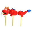 thumbnail image 3 of Peluche de dragón chino, adorno de la suerte, decoración del hogar para niños y niñas. rojo, 3 of 9