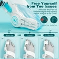 thumbnail image 2 of Upgraded Bunion Corrector for Women & Men, Orthopedic Bunions Correction with Non Slip Big Toe Separators, Adjustable Bunion Splint Suitable for Left/Right Feet Bunion Relief (1PCS), 2 of 8
