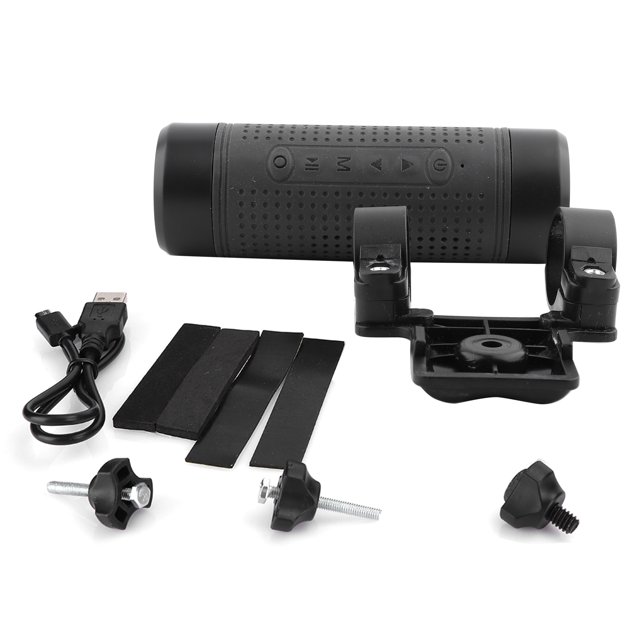 DEWIN PX1 Waterproof Outdoor Bike Bluetooth Stereo Bass Mini Speaker FM Radio Flashlight Memory Card