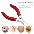 thumbnail image 3 of Cortauñas BEZOX Precision, cortaúñas gruesas para adultos, 3 of 8