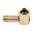 thumbnail image 4 of CHENGSI for Brass Garden Hose Swivel Adapter 3.1 Inch Length GHT Connector Replacement Part Hose Reel Fitting for Watering Equipment Yard Outdoor, 4 of 9