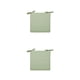 thumbnail image 1 of Cojín de Asiento Yuarrent Estilo Simple Transpirable Resistente Cuadrado Verde 45x45cm 2Conjunto, 1 of 6