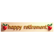 LUUFILx Retirement Celebration Banner Colorful Party Decorations Backdrop Background Happy Event Supplies Photography Props Retirement Party Decor